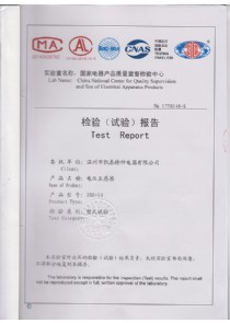 Test Report on Voltage Transformer Type